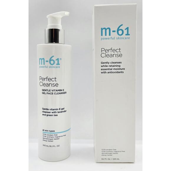 M-61 Other - M-61 Perfect Cleanse Gel Face Cleanser All Skin Types 8.4 Fl Oz